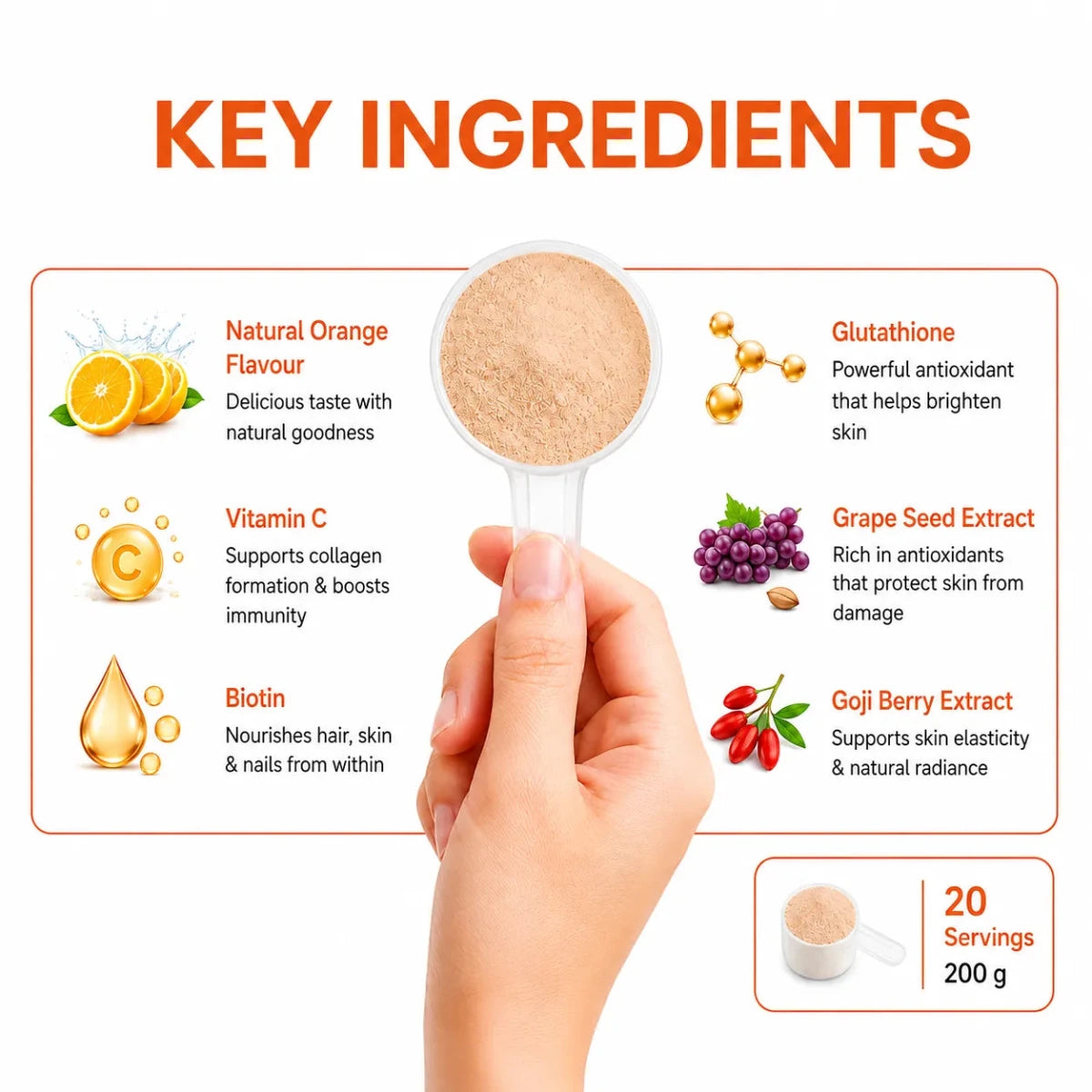 Korean Marine Collagen Powder for Glowing Skin, Hair & Nails | Hydrolyzed Collagen Peptides | Anti-Aging Supplement - IMMUNOSCIENCES