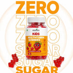 Kids Multivitamin Gummies - Daily Vitamins for Immune Support, Growth & Energy – Natural Fruit Flavours – 30 Gummies - IMMUNOSCIENCES
