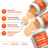 Korean Marine Collagen Powder for Glowing Skin, Hair & Nails | Hydrolyzed Collagen Peptides | Anti-Aging Supplement