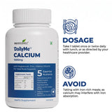 Calcium Tablets – Bone Strength & Density Support – with Vitamin D3 & Magnesium