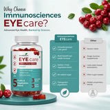 EYE Care Cranberry Flavour Gummies with Lutegen®, Zeaxanthin & Omega-3 for Eye Health