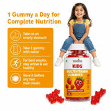 Kids Multivitamin Gummies - Daily Vitamins for Immune Support, Growth & Energy – Natural Fruit Flavours – 30 Gummies - IMMUNOSCIENCES