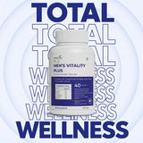 Men's Vitality Plus - 40 Nutrients for Energy, Brain, Heart, Prostate & Eye Health