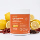 Korean Marine Collagen Powder for Glowing Skin, Hair & Nails | Hydrolyzed Collagen Peptides | Anti-Aging Supplement