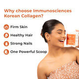Korean Marine Collagen Powder for Glowing Skin, Hair & Nails | Hydrolyzed Collagen Peptides | Anti-Aging Supplement