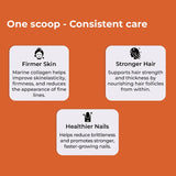 Korean Marine Collagen Powder for Glowing Skin, Hair & Nails | Hydrolyzed Collagen Peptides | Anti-Aging Supplement