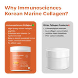 Korean Marine Collagen Powder for Glowing Skin, Hair & Nails | Hydrolyzed Collagen Peptides | Anti-Aging Supplement