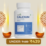 Calcium Tablets – Bone Strength & Density Support – with Vitamin D3 & Magnesium - IMMUNOSCIENCES
