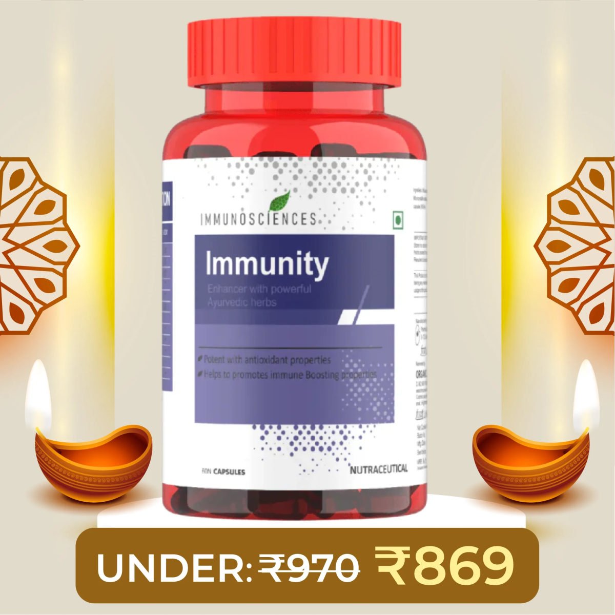 Ayurvedic Immunity Booster – Natural Herbs for Daily Immune Support & Wellness - IMMUNOSCIENCES