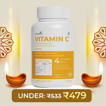 Vitamin C Supplement – Boost Immunity, Skin Health & Collagen Production - IMMUNOSCIENCES