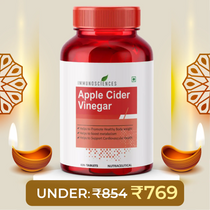 Apple Cider Vinegar – Sugar - Free, Supports Digestion & Weight Management - IMMUNOSCIENCES