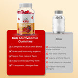 Kids Multivitamin Gummies – Daily Vitamins for Immune Support, Growth & Energy – Natural Fruit Flavors 30 Gummies - IMMUNOSCIENCES