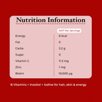 Biotin Gummies – High Potency 10,000 mcg for Hair Growth, Skin & Nails – Delicious Strawberry Flavor – 30 Gummies