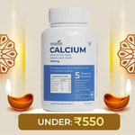 Calcium Tablets – Bone Strength & Density Support – with Vitamin D3 & Magnesium - IMMUNOSCIENCES
