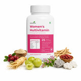 Women's Multivitamin Tablets with Iron, Calcium, Biotin & Folic Acid - Ginseng, Shatavari & Cranberry Extract