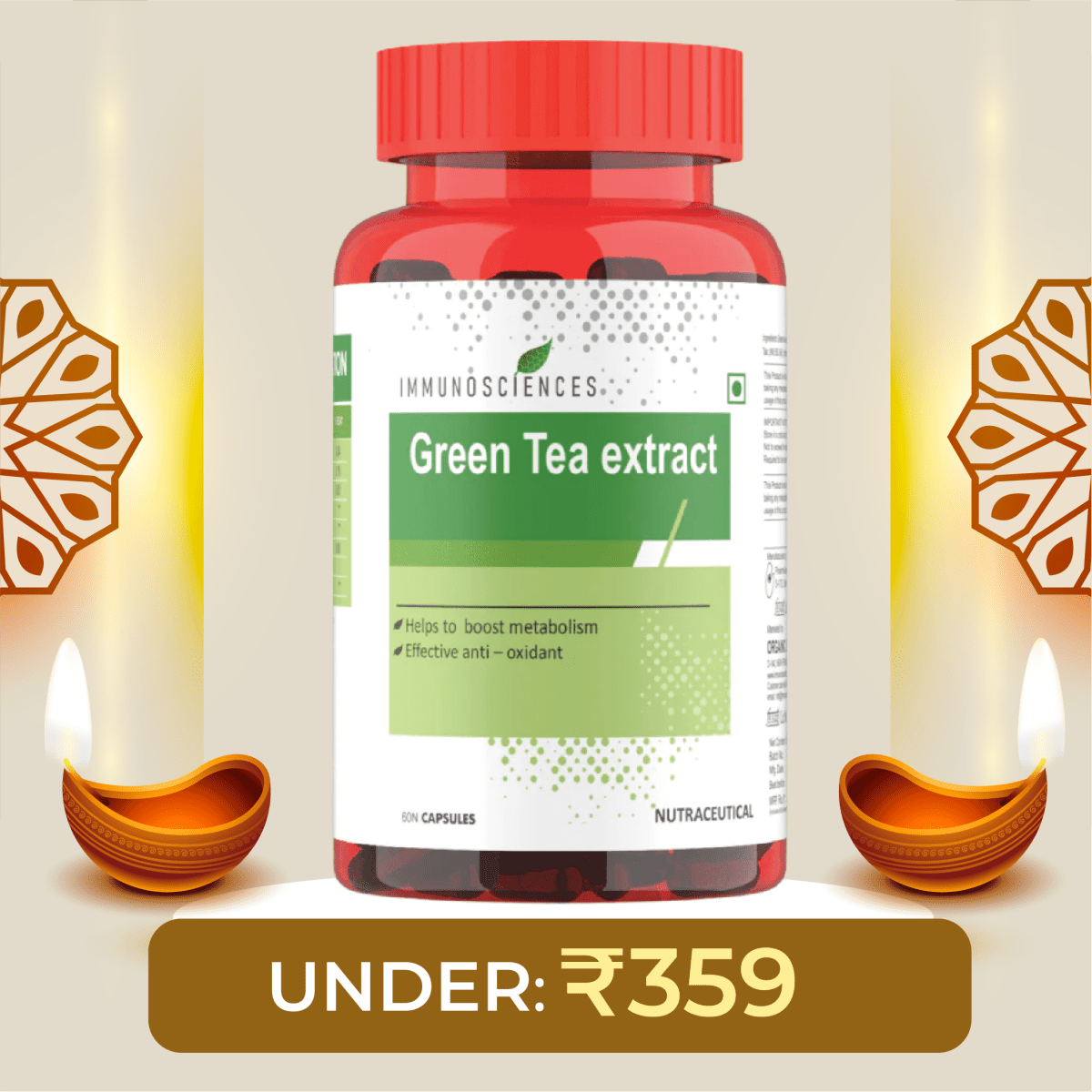 Green Tea Extract – Natural Antioxidant & Metabolism Support - IMMUNOSCIENCES