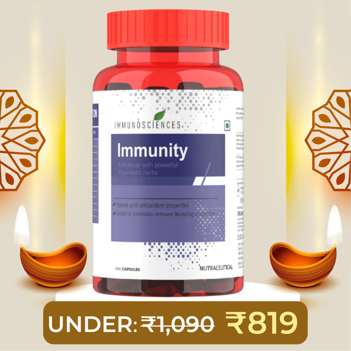 Ayurvedic Immunity Booster – Natural Herbs for Daily Immune Support & Wellness - IMMUNOSCIENCES