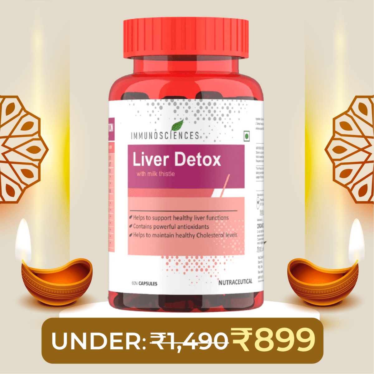 Liver Detox Supplement – Promote Healthy Liver Function & Gentle Cleansing - IMMUNOSCIENCES