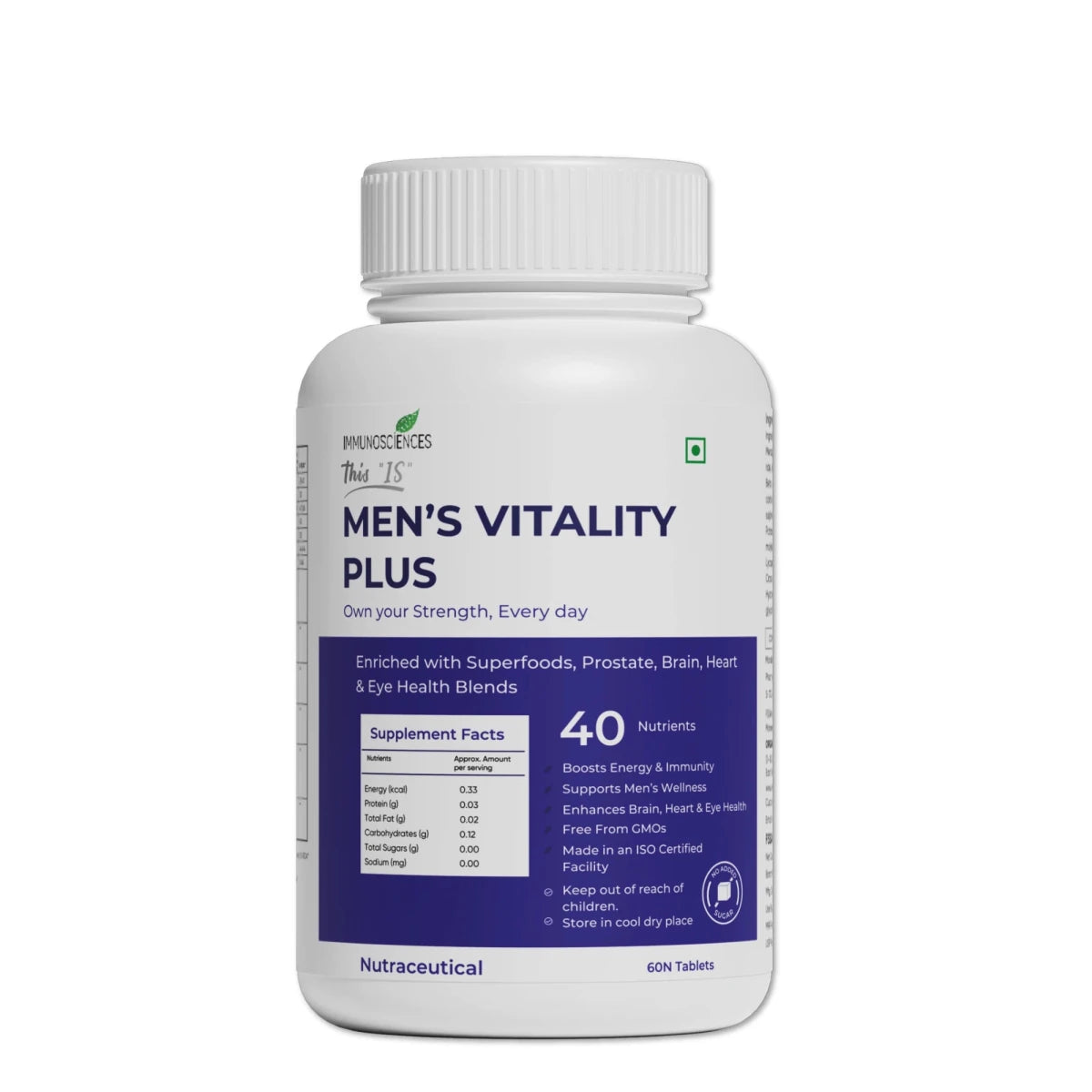 Men's Vitality Plus - IMMUNOSCIENCES