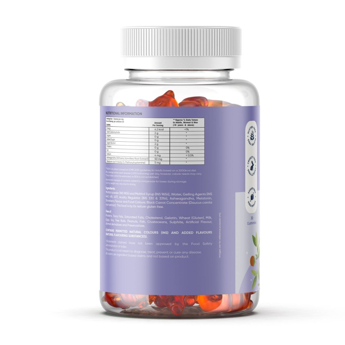 ZenMode Sleep Gummies – Melatonin 5mg + Ashwagandha 50mg - IMMUNOSCIENCES