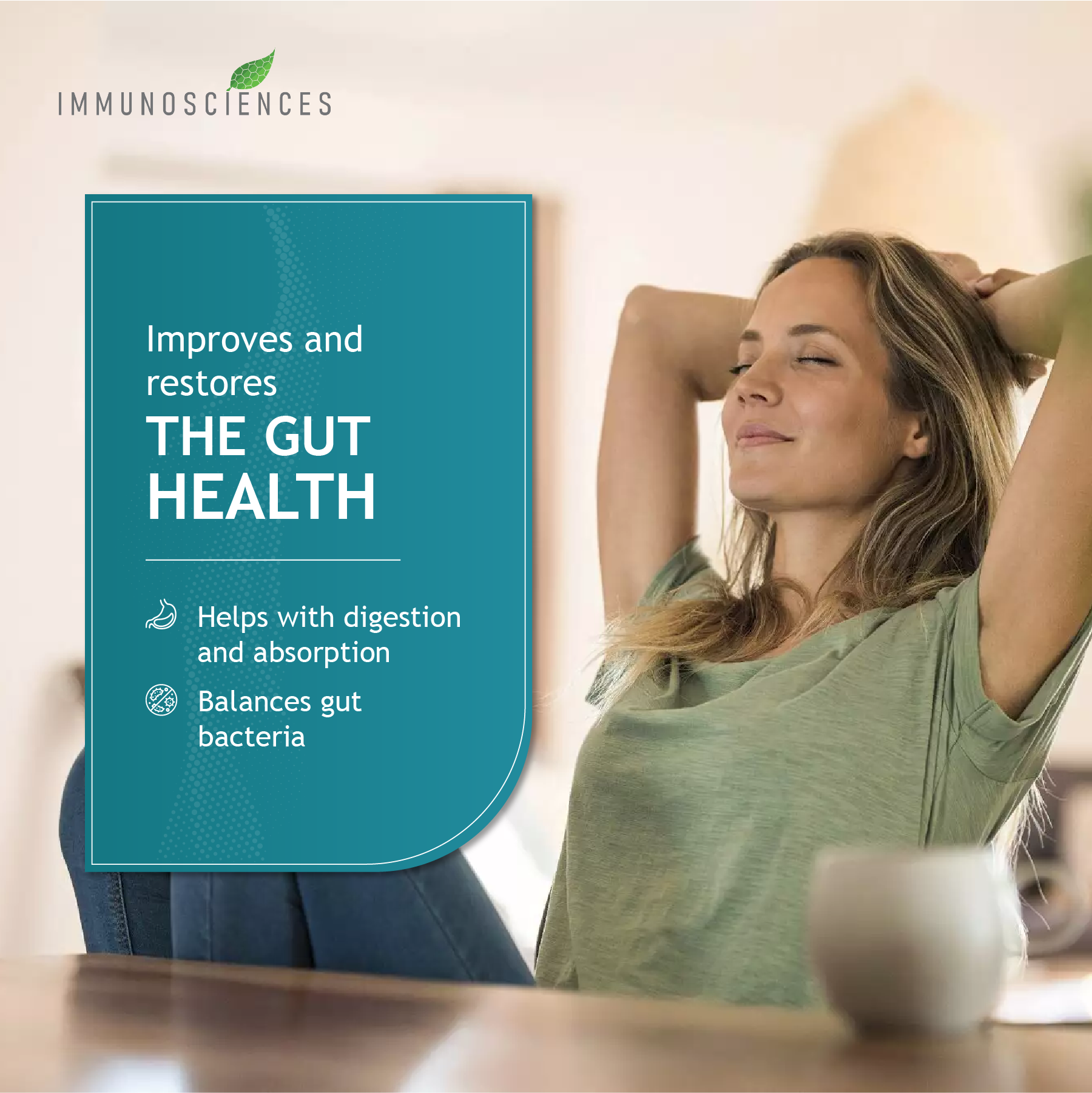 improves and restores the gut health
