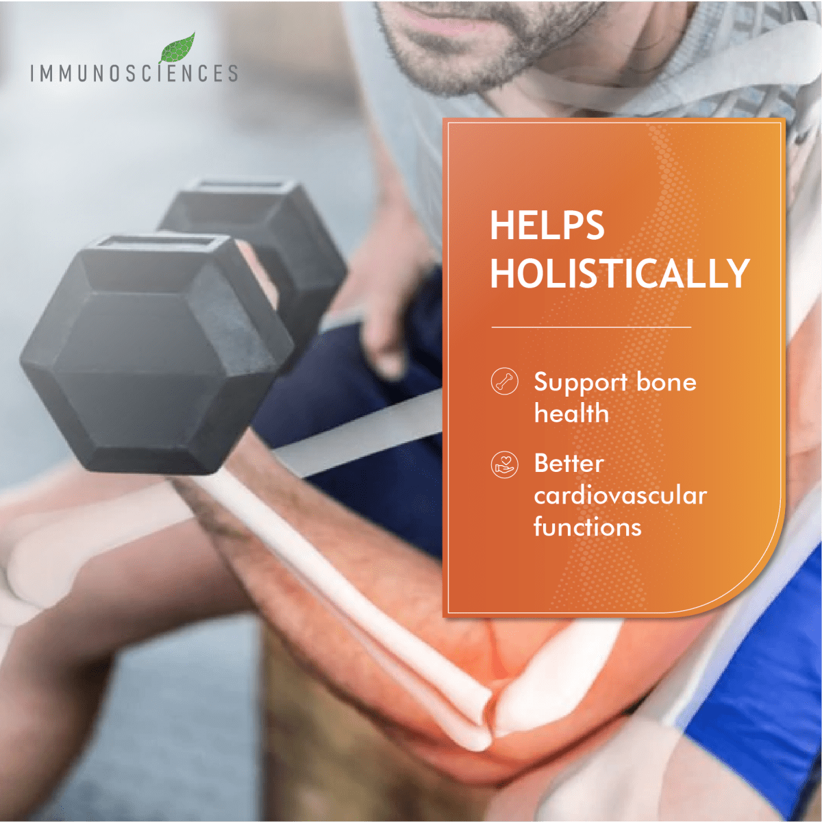 Calcium Tablets – Bone Strength & Density Support – with Vitamin D3 & Magnesium - IMMUNOSCIENCES